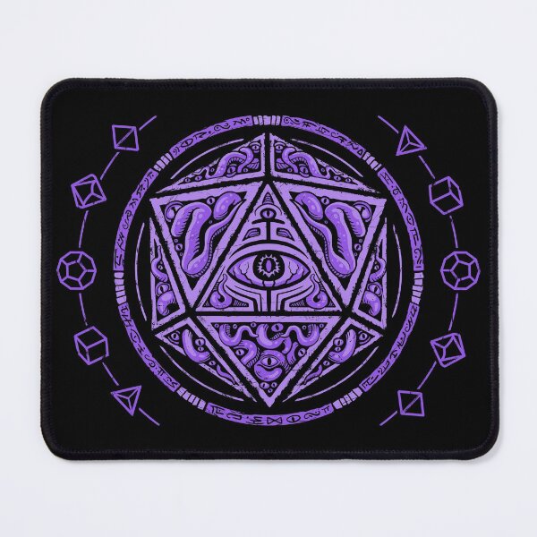 Item preview, Purple Cthulhu Eldritch D20  designed and sold by MaratusFunk.