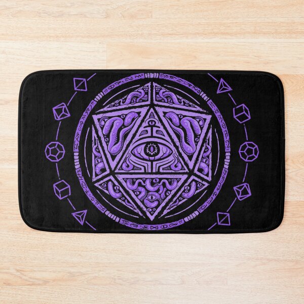 Item preview, Purple Cthulhu Eldritch D20  designed and sold by MaratusFunk.