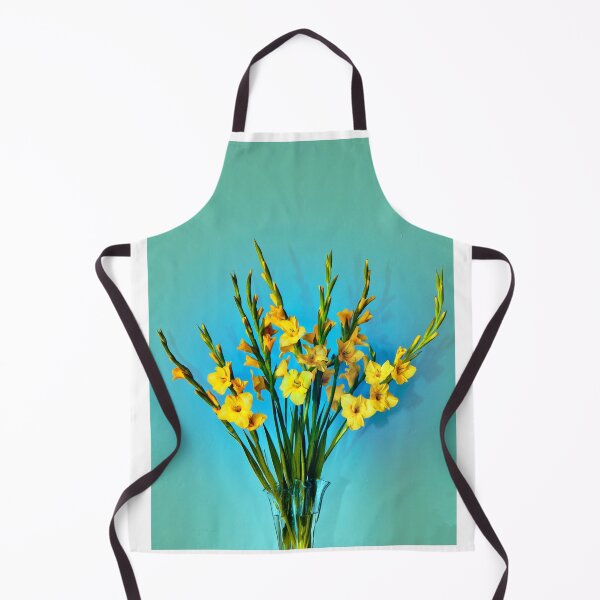 Item preview, Gladiolus on Teal designed and sold by Ruth Jolly.