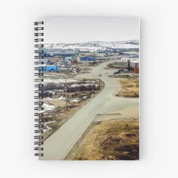 Item preview, City of Kuujjuaq, Nunavik in the fall seen from the air designed and sold by celinebisson.