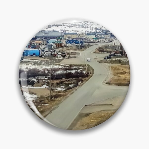 Item preview, City of Kuujjuaq, Nunavik in the fall seen from the air designed and sold by celinebisson.