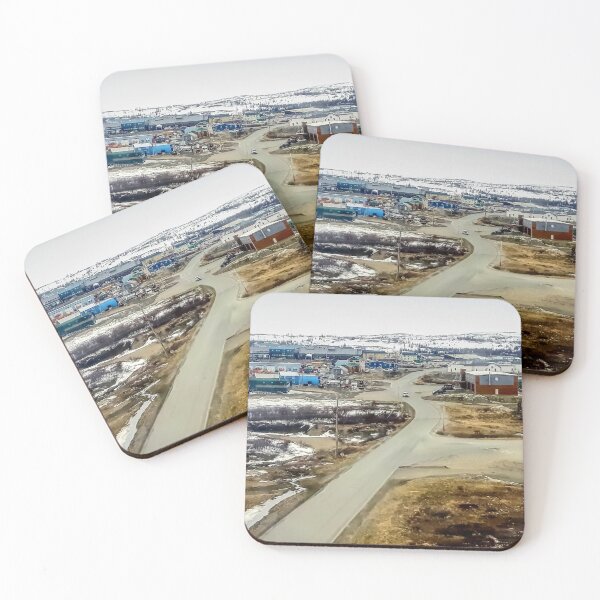 Item preview, City of Kuujjuaq, Nunavik in the fall seen from the air designed and sold by celinebisson.