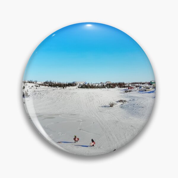 Item preview, Kids sliding on mountain near Kuujjuaq designed and sold by celinebisson.