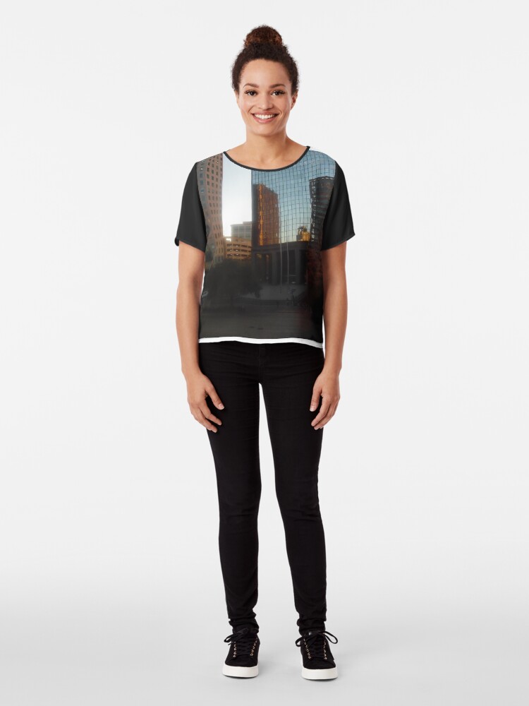 Alternate view of Sunset Chiffon Top