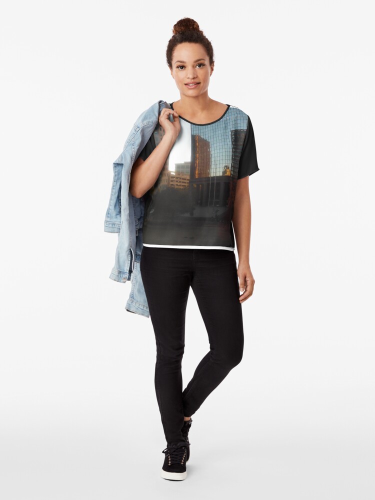 Alternate view of Sunset Chiffon Top
