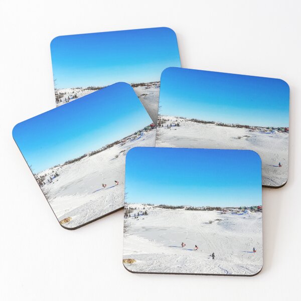 Item preview, Kids sliding on mountain near Kuujjuaq designed and sold by celinebisson.