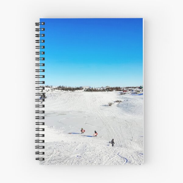 Item preview, Kids sliding on mountain near Kuujjuaq designed and sold by celinebisson.