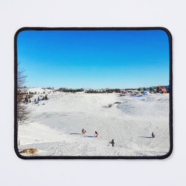 Item preview, Kids sliding on mountain near Kuujjuaq designed and sold by celinebisson.