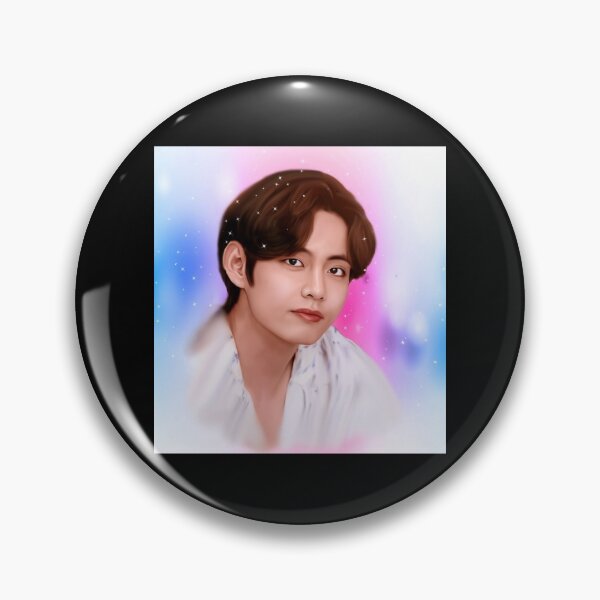 Item preview, Korean Singer Bts Teahyung Sticker designed and sold by hisarir.