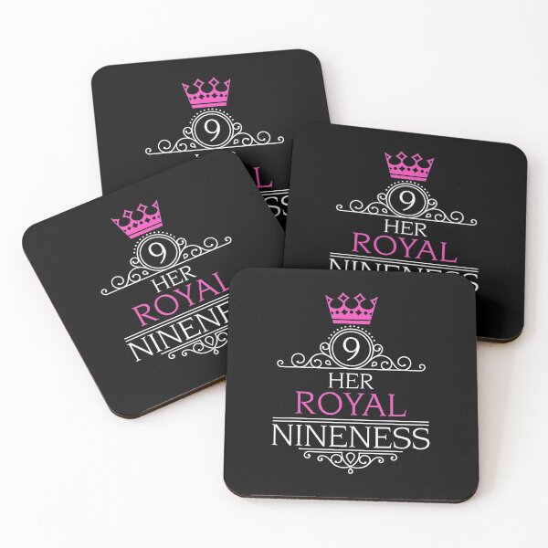 Item preview, Her Royal Nineness 9Th Birthday Shirt For Nine Year Old Girl designed and sold by SimmonsNobl.