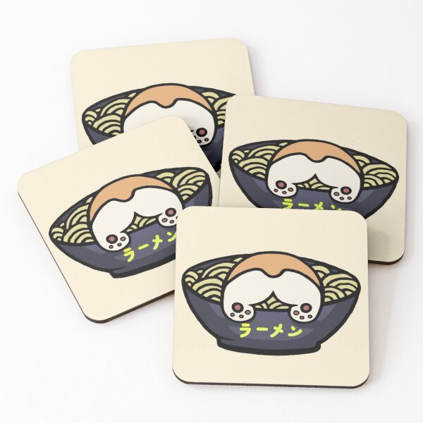 Item preview, Corgi Eating Ramen Noodle Miso Soup - Funny Corgi Butt designed and sold by ViewerEqualsPhoton.