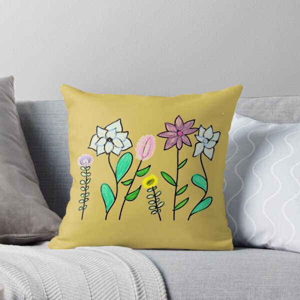 Item preview, Wild Flowers Free Hand  designed and sold by barronangMedia.
