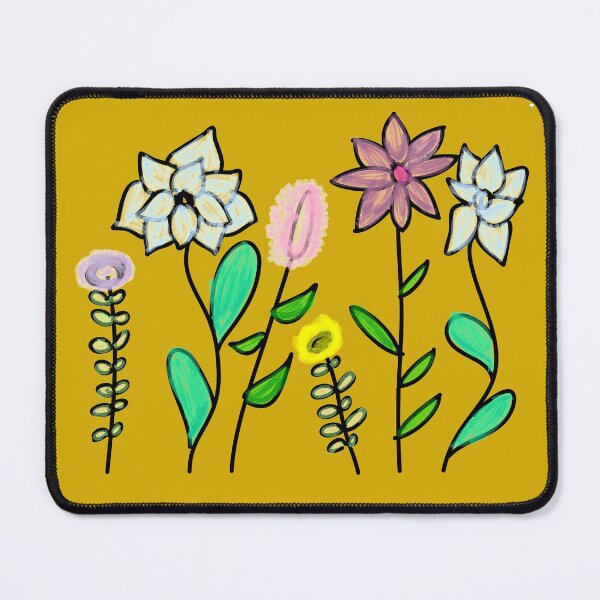 Item preview, Wild Flowers Free Hand designed and sold by barronangMedia.