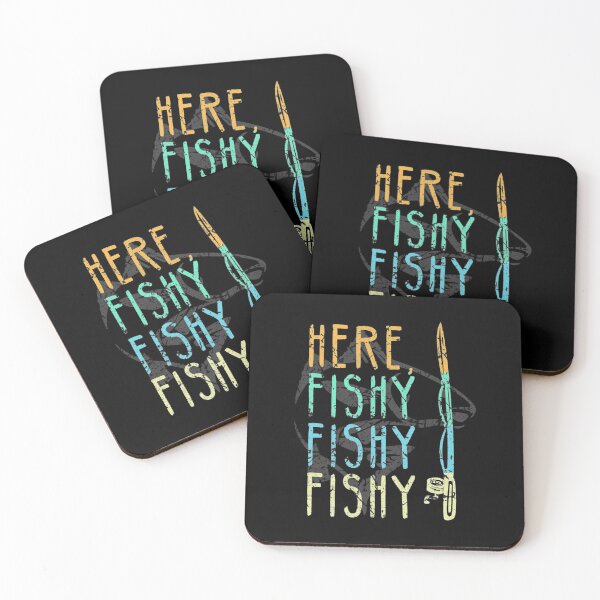 Item preview, Here Fishy Fishy  Fishing Lover Tee Fishermans Gift designed and sold by SimmonsNobl.