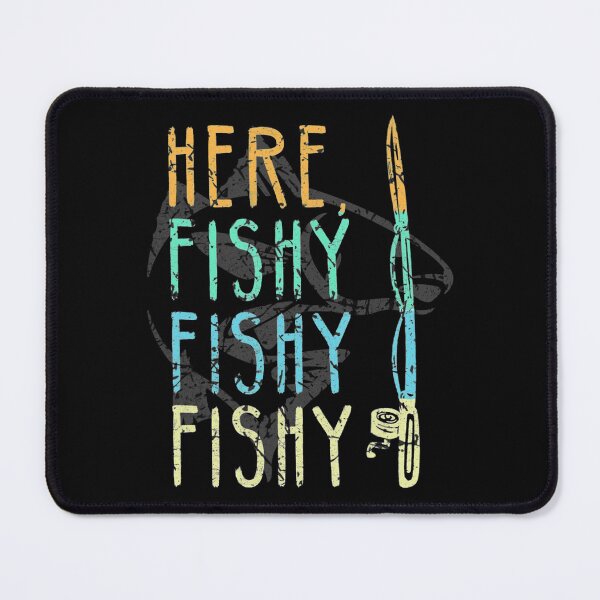 Item preview, Here Fishy Fishy Fishing Lover Tee Fishermans Gift designed and sold by SimmonsNobl.