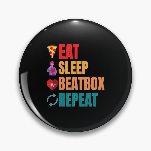 Item preview, Coma Sueño Beatbox Repetir Divertido Coma Sueño Beatbox Repetir Cotizaciones designed and sold by chetan786.