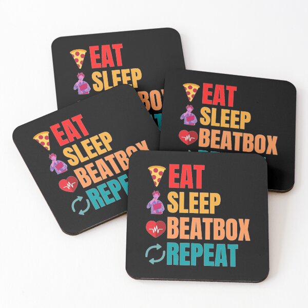 Item preview, Eat Sleep Beatbox Repeat Funny Eat Sleep Beatbox Repeat Quotes designed and sold by chetan786.