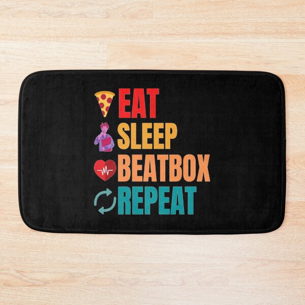 Item preview, Coma Sueño Beatbox Repetir Divertido Coma Sueño Beatbox Repetir Cotizaciones designed and sold by chetan786.