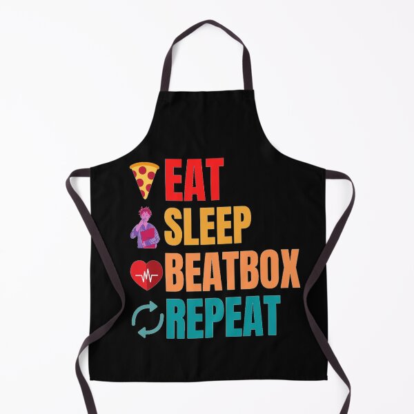 Item preview, Eat Sleep Beatbox Repeat Funny Eat Sleep Beatbox Repeat Quotes designed and sold by chetan786.