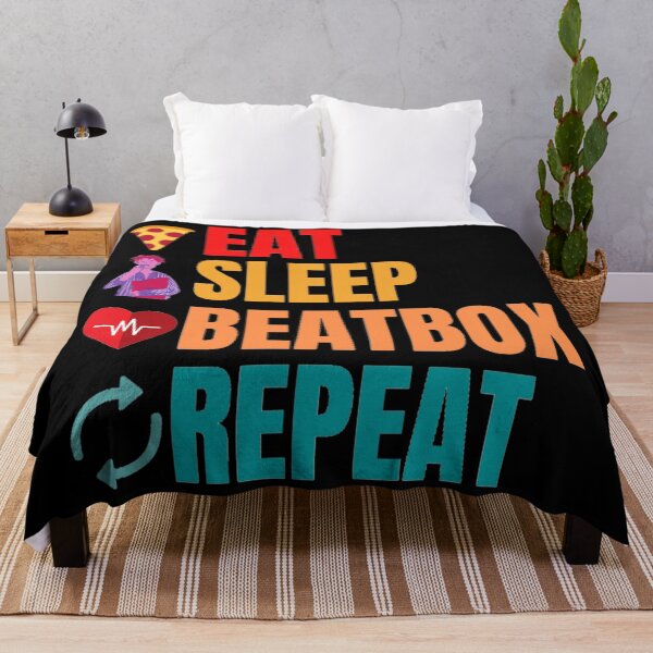 Item preview, Eat Sleep Beatbox Repeat Funny Eat Sleep Beatbox Repeat Quotes designed and sold by chetan786.