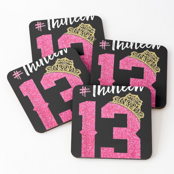 Item preview, 13 Years Old Official ager 13th Birthday for Girls designed and sold by JacekshiAmra.