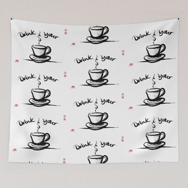 Item preview, Drink Your Tea designed and sold by JMWart.