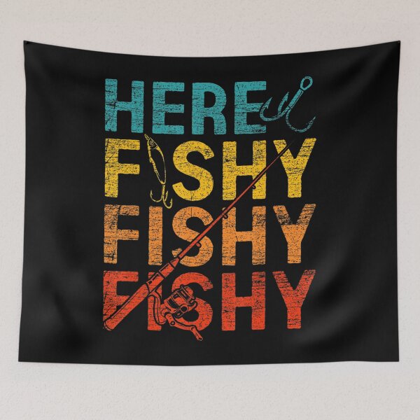 Item preview, Here Fishy Fishy Fishy  designed and sold by SimmonsNobl.
