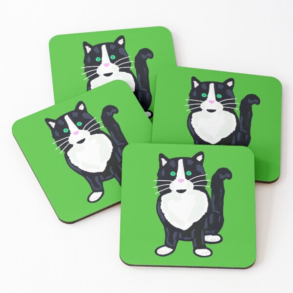 Item preview, Tuxedo cat cartoon  designed and sold by Marble1212.