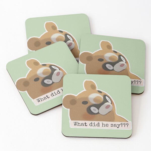 Item preview, Guoba "what did he say???" designed and sold by Clarisse777.
