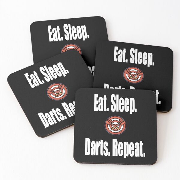 Item preview, Eat sleep darts repeat designed and sold by saulmedia.