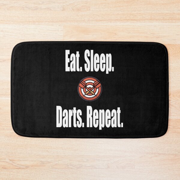 Item preview, Eat sleep darts repeat designed and sold by saulmedia.