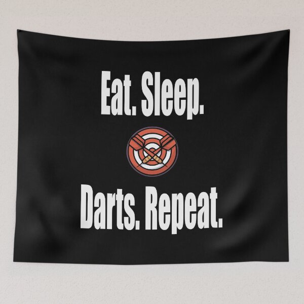 Item preview, Eat sleep darts repeat designed and sold by saulmedia.