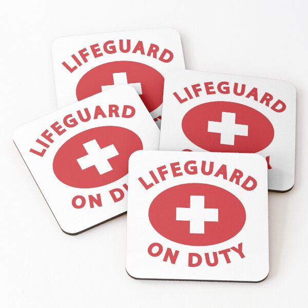 Item preview, Lifeguard On Duty Lifeguarding Red Cross Emblem Nurse and Doctor designed and sold by TeeServes.