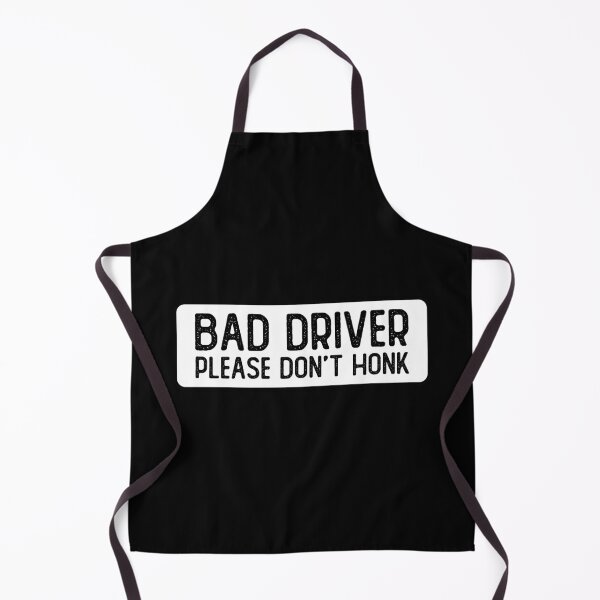 Item preview, Bad Driver Please Don't Honk Funny Helmet designed and sold by Sour Soul.