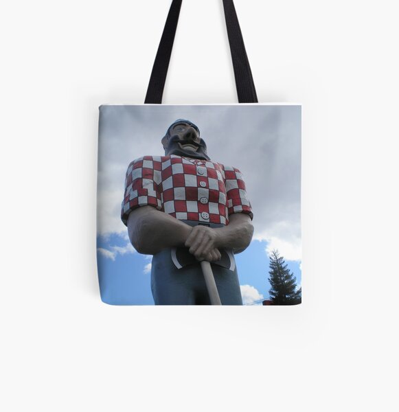 Paul Bunyon. All Over Print Tote Bag