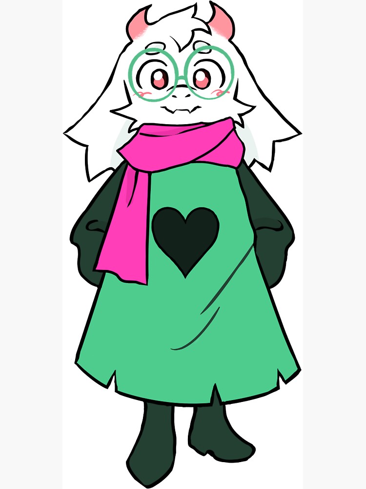 Cute Ralsei - Deltarune Chapter 2 Greeting Card for Sale by agentcake