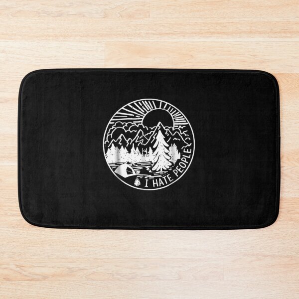 Item preview, I Hate People I Love Camping Funny designed and sold by Chanielshian.
