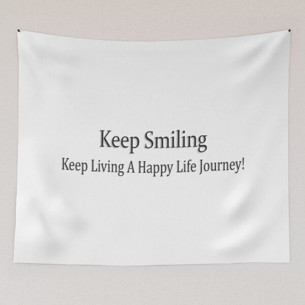 Item preview, "Keep Smiling" Design For You! designed and sold by Health And Fitness Posts e-Store.