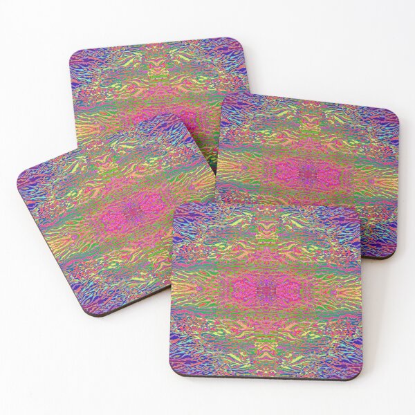 Item preview, Colorful Abstract Psychedelic Fractal Art Pattern designed and sold by BlackArt Cafe.