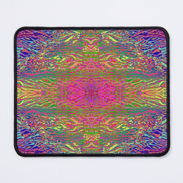 Item preview, Colorful Abstract Psychedelic Fractal Art Pattern designed and sold by BlackArt Cafe.