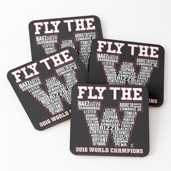 Item preview, Anthony Rizzo Fly The W Roster 2016 World Champions  designed and sold by GoldenCantrell.