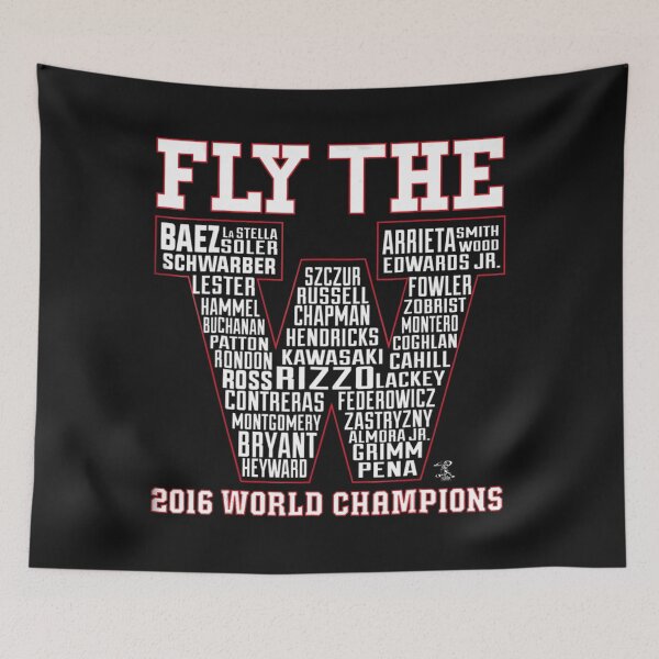 Item preview, Anthony Rizzo Fly The W Roster 2016 World Champions  designed and sold by GoldenCantrell.