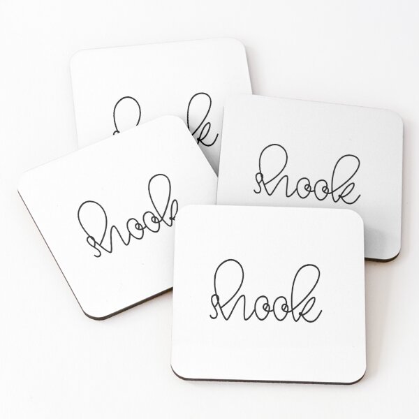 Item preview, Shook Design in Black Font designed and sold by GlitterState.