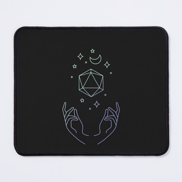 Item preview, Natural 20 Moon Tarot D&D RPG Dungeons and Dragons Line Drawing designed and sold by SuperUberLame.