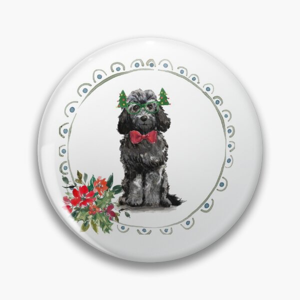 Item preview, Cockapoo Christmas Dog designed and sold by beastieboutique.