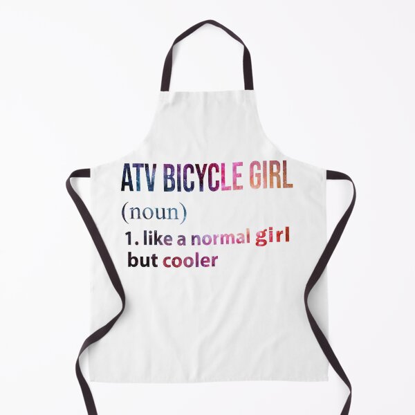 Item preview, ATV bicycle Girl like a normal Girl but cooler galaxy designed and sold by jentochicken.