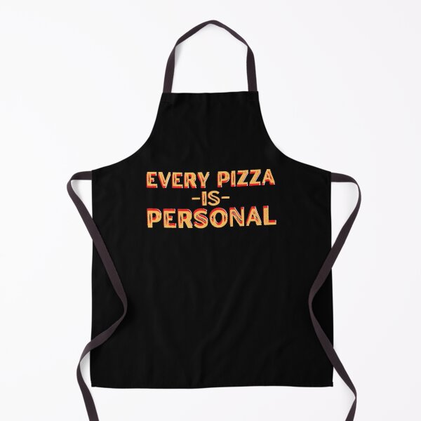 Don't Worry I Ordered Pizza Just In Case Funny Cooking Humor Graphic Novelty  Kitchen Accessories (Oven Mitt + Apron) 