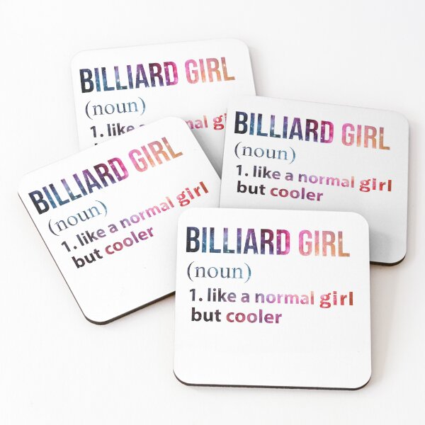 Item preview, Billiard Girl like a normal Girl but cooler galaxy designed and sold by jentochicken.
