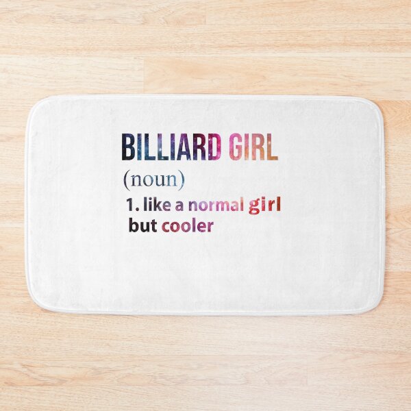 Item preview, Billiard Girl like a normal Girl but cooler galaxy designed and sold by jentochicken.