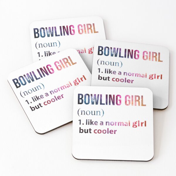 Item preview, Bowling Girl like a normal Girl but cooler galaxy designed and sold by jentochicken.